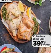 1/2 Spatchcock Chicken-600g Per Pack