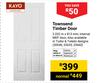 Kayo Townsend Timber Door 2032m x 813mm (30046, 33655, 33660)