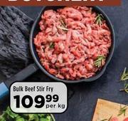 Bulk Beef Stir Fry-Per kg