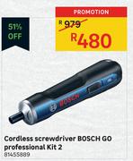 Bosch Go Professional Kit 2 Cordless Screwdriver