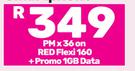 2 x Samsung Galaxy A16 4G Smartphone-On Red Flexi 160 + Promo 1GB Data
