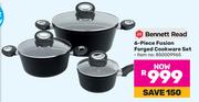 Bennett Read 6 Piece Fusion Forged Cookware Set