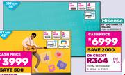 Hisense 58" (139cm) UHD Smart TV 58A6N