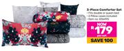 3 Piece Comforter Set-Per Set