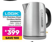 Logik 1.7 Stainless Steel Cordless Kettle RSH080599