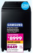 Samsung 19Kg Top Loader Washing Machine WA19CG6745BV