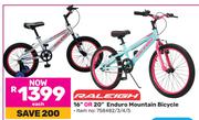 Raleigh 16" Or 20" Enduro Mountain Bicycle-Each