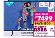 Samsung 55" (193cm) UHD Smart TV UA55DU7000KXXA