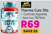NPL Thermo Cuts-30's Pack