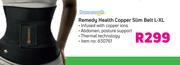 Homemark Remedy Health Copper Slim Belt (L-XL)
