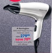 Remington 2000 watt Power Volume Hairdryer D3015