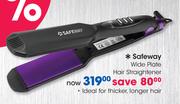 Safeway wide plate straightener Clearance