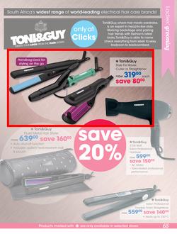 Clicks : Christmas Gift Guide (3 Nov - 24 Dec 2017), page 65