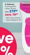 Safeway Rechargeable Ladies Shaver