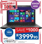 Lenovo G500 1005M 4/500 Notebook