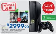 Xbox 360 250GB Console+Tomb Raider Full Game Download+Halo 4 Game