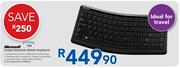 Microsoft Sculpt Bluetooth Mobile Keyboard