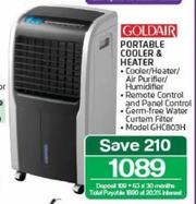 Goldair cooler hot sale and heater