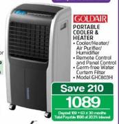 Goldair Portable Cooler & Heater GHC803H