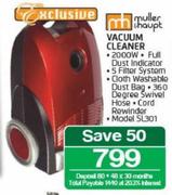 Muller & Haupt Vacuum Cleaner SL301