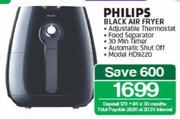 Philips Black Air Fryer HD9220