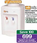 Muller & Haupt White Dispenser X-36T