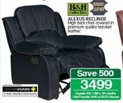H&H Collection Alexus Recliner