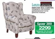 Lenzo Paris Hoe Rug Leunstoel