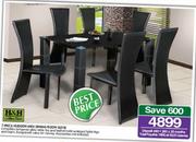 H&H Collection 7 Piece Hudson MKII Dining Room Suite