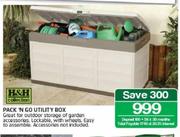 H&H Collection Pack 'N Go Utility Box