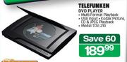 Telefunken DVD Player TDV-210