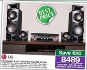 LG 4.2 Channel Bluetooth Home Theatre System ARX10