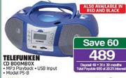 Telefunken CD Boombox P5-B