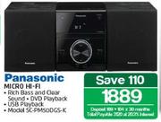 Panasonic Micro Hi-Fi SC-PM50DGS-K