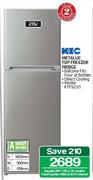 KIC 215Ltr Metallic Top Freezer Fridge KTF523/1