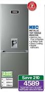 KIC 344Ltr Metallic Top Fridge Freezer KBF638/1