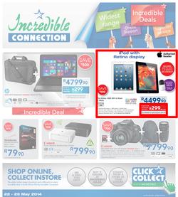 Incredible Connection: Incredible Deals (22 May - 25 May 2014), page 1