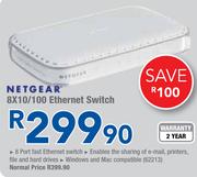 Netgear 8x10/100 Ethernet Switch