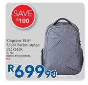 Kingsons 15.6" Sliced Series Laptop Backpack