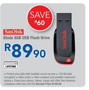 Sandisk Blade 8GB USB Flash Drive