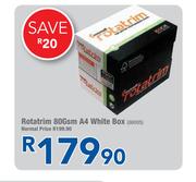 Rotatrim 80Gsm A4 White Box