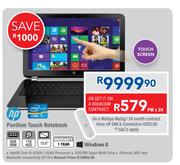 HP Pavilion Touch Notebook-On A Mofaya My Gig 1