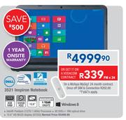 Dell 3521 Inspiron Notebook-On A Mofaya My Gig 1