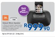 JBL Onbeat Micro Speaker