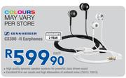 Sennheiser CX300-II Earphones