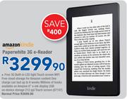 Amazon Kindle Paperwhite 3G e-Reader