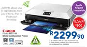 Canon Pixma MG7140 White Multifunction Printer