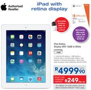 Apple iPad Retina Display WiFi 16GB In White-On A MyGig 1