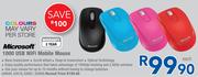 Microsoft 1000 USB WiFI Mobile Mouse-Each
