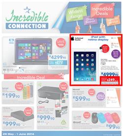 Incredible Connection: Incredible Deals (29 May - 1 Jun 2014), page 1